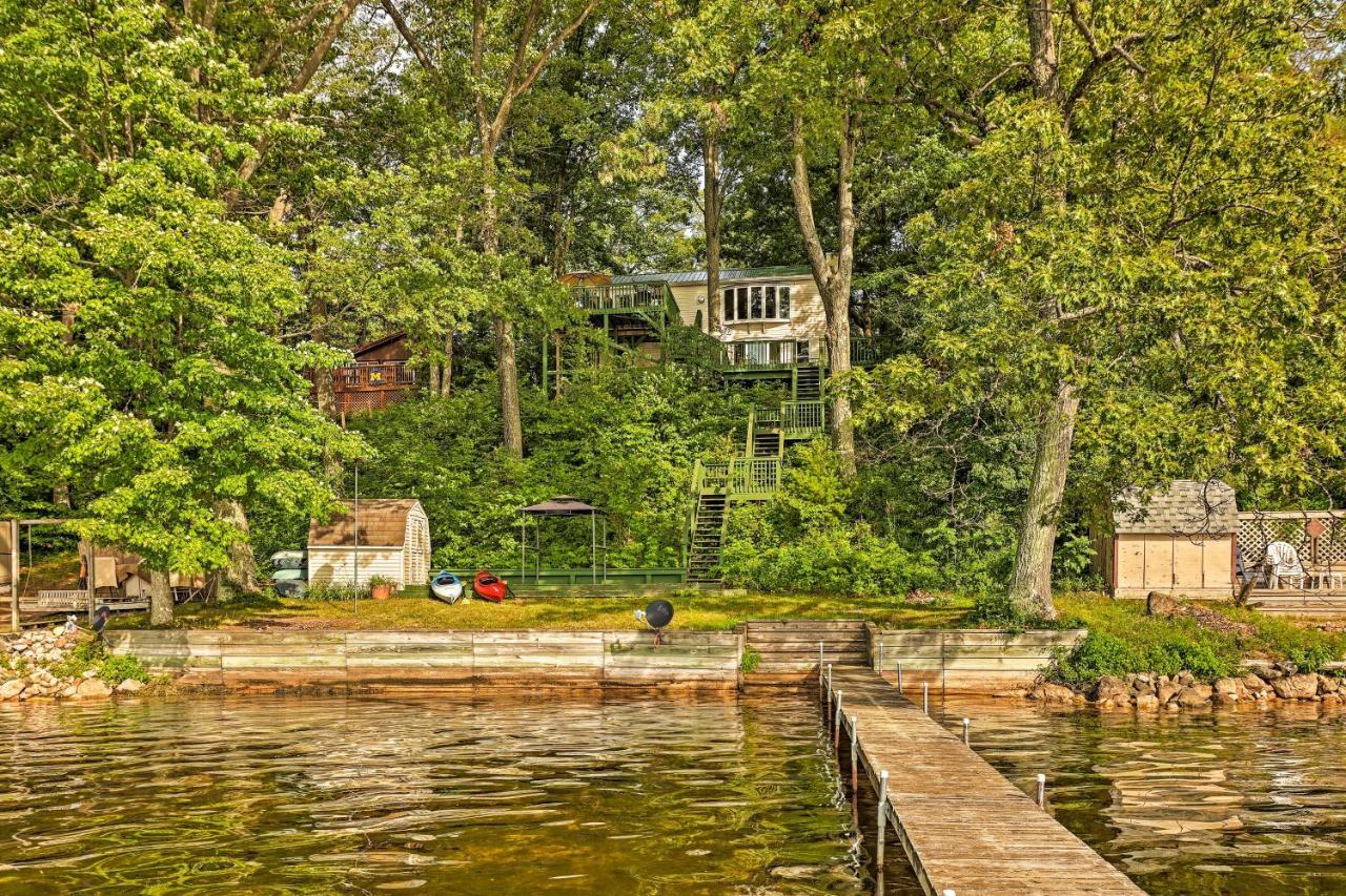 Villa Le Roy Lakefront Retreat With Dock And Kayaks! Extérieur photo